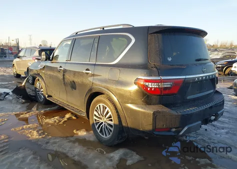 2022 Nissan Armada Sl 2Wd z USA, uszkodzony, nr VIN JN8AY2BC3N9162129